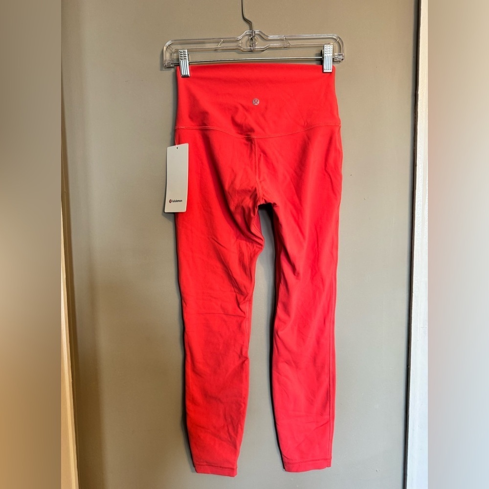 NWT Lululemon Coral Pink Align HR Leggings 25” - Picture 9 of 9